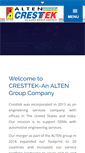 Mobile Screenshot of cresttek.com